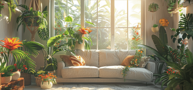 Idées pour embellir votre intérieur avec des plantes exotiques peu communes